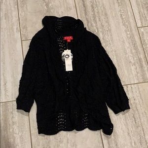 Black Sweater Cover Up